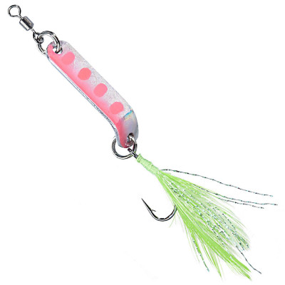 Блешня-коливалка Balzer Aggressor Trout spoon один.гачок 3см 2.5гр. pink