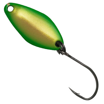 Блешня-коливалка DAM Effzett Area-Pro Trout Spoon 1.6гр 2,3см (green/gold)