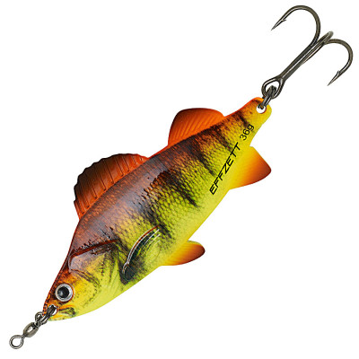 Блешня-коливалка DAM Effzett Perch Spoon 17гр 7см (orange perch uv)