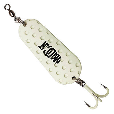 Блешня-коливалка DAM MADCAT A-STATIC TWIN TURBINE SPOON 110G / GLOW-IN-THE-DARK