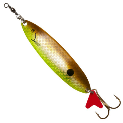 Блешня-коливалка DAM Effzett Slim Standart 32гр 9.5см (olive/silver UV)