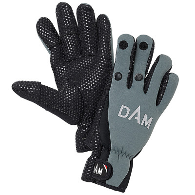 Рукавички DAM Neoprene Fighter Glove з пальцями, що відстібаються, неопрен M