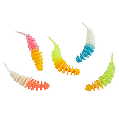 Силікон Balzer Trout Collector 7см 1,5 гр. Color Mix 4 (їстівний Pellet)