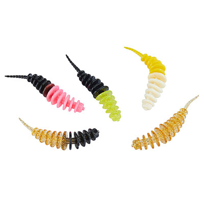 Силікон Balzer Trout Collector 7см 1,5 гр. Color Mix 1 (їстівний Pellet)