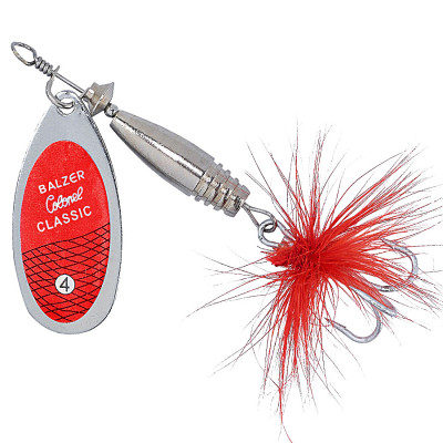 Блешня-вертушка Balzer Colonel Classic Red-Glitter 14гр. Блешня-вертушка Balzer Colonel Classic Red-Glitter 14гр.