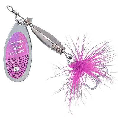 Блешня-вертушка Balzer Colonel Classic Pink-Glitter 14гр. Блешня-вертушка Balzer Colonel Classic Pink-Glitter 14гр.