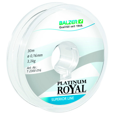 Волосінь Balzer Platinum Royal NEW 0.25мм 30м Волосінь Balzer Platinum Royal NEW 0.25мм 30м