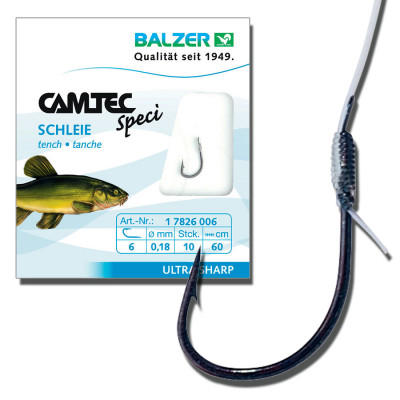 Гачок із повідцем Balzer Camtec лин №14 10шт. Гачок із повідцем Balzer Camtec лин №14 10шт.