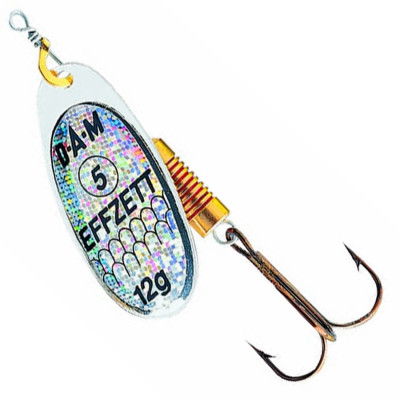 Блешня-вертушка DAM Effzett Standart 12гр (silver reflectors)