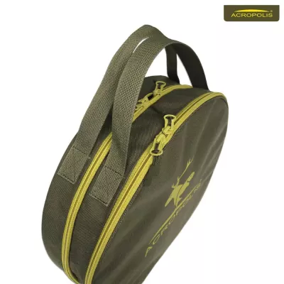 Набір для пікніка (посуд на 4 персони+сковорода 40см+сумка на 2 відділення) Acropolis ЧДБ-2