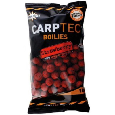 Бойли тонучі DYNAMITE BAITS Carp-Tec Strawberry (Полуниця)  15mm - 1kg - DY1166 Бойли тонучі DYNAMITE BAITS Carp-Tec Strawberry (Полуниця)  15mm - 1kg - DY1166
