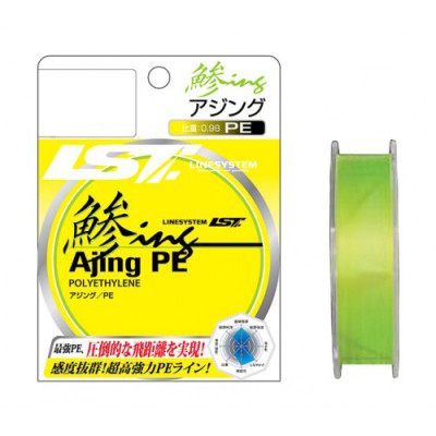 Шнур LineSystem AJING PE #0.3 75m