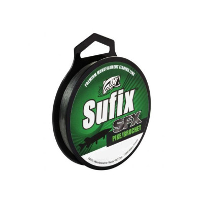 Волосінь Sufix SFX Pike Self Hang Spool 200 m 0.35 mm/6.8 kg/green Волосінь Sufix SFX Pike Self Hang Spool 200 m 0.35 mm/6.8 kg/green