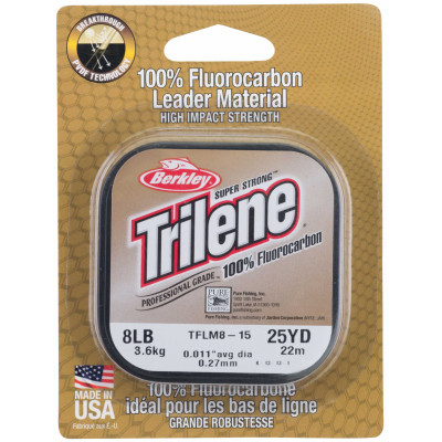 Флюорокарбон Berkley Trilene ETFLM25-15 TRLN 100FL LDR 0.25 25M CL Флюорокарбон Berkley Trilene ETFLM25-15 TRLN 100FL LDR 0.25 25M CL