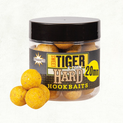 Бойли для наживлювання Hard Hook Baits - Sweet Tiger & Corn 20mm Бойли для наживлювання Hard Hook Baits - Sweet Tiger & Corn 20mm