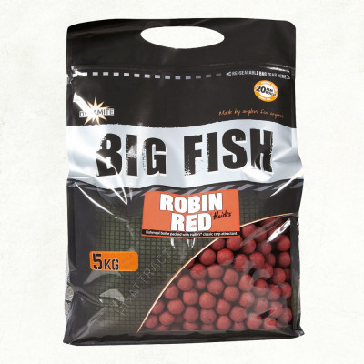 Бойли тонучі Big Fish Robin Red - 20mm Boilie 5kg Бойли тонучі Big Fish Robin Red - 20mm Boilie 5kg