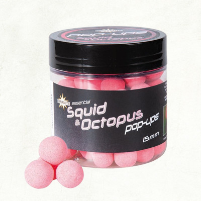 Плаваючі бойли Fluro Pop-Up - Squid & Octopus - 15mm Плаваючі бойли Fluro Pop-Up - Squid & Octopus - 15mm