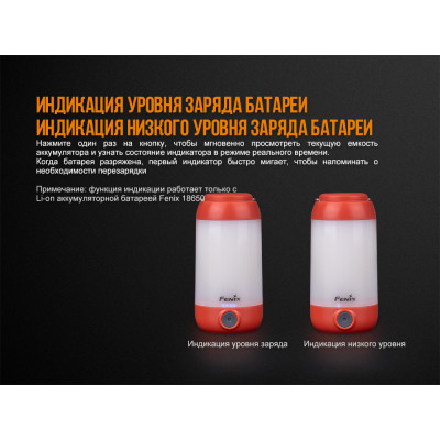 Ліхтар кемпінговий Fenix CL26R зелений Ліхтар кемпінговий Fenix CL26R зелений