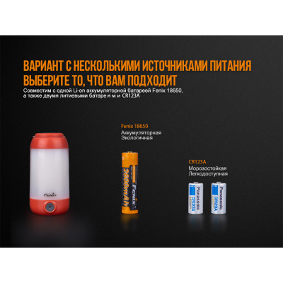 Ліхтар кемпінговий Fenix CL26R зелений Ліхтар кемпінговий Fenix CL26R зелений