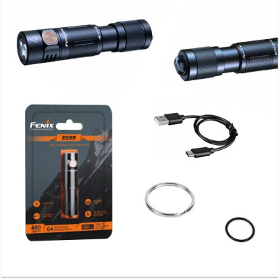 Ліхтар ручний Fenix E05R зелений