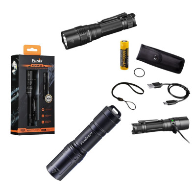 Ліхтар ручний Fenix PD40R V2.0 + подарунок Ліхтар ручний Fenix E01 V2.0 Ліхтар ручний Fenix PD40R V2.0 + подарунок Ліхтар ручний Fenix E01 V2.0