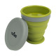 Стакан складаний силиконовий Tribe T-FF-0001, olive Стакан складаний силиконовий Tribe T-FF-0001, olive