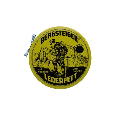 Водовідштовхуюче просочення для взуття HeySport Bergsteiger-Leather-Grease black 100 ml (20880200)