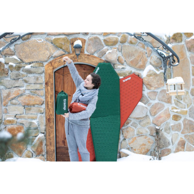 Килимок самонадувний Tramp Ultralight зелений 180х50х3см