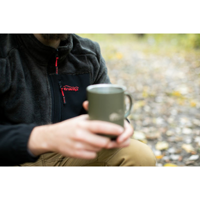 Куртка флісова Tramp Салаір чоловіча чорна, XXL