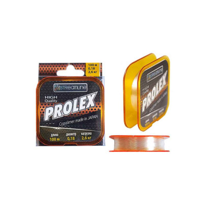 Леска  STREAMLINE PROLEX  0.40mm 100m 12.5kg (уп.10шт) Леска  STREAMLINE PROLEX  0.40mm 100m 12.5kg (уп.10шт)