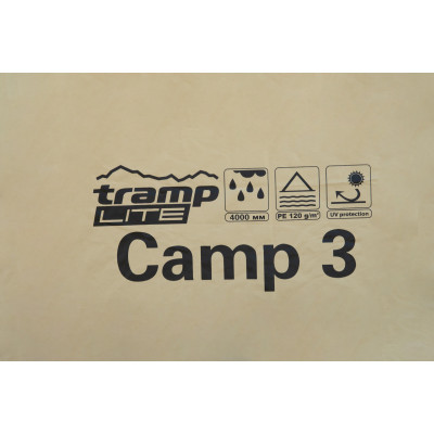 Намет Tramp Lite Camp 3 пісочний Намет Tramp Lite Camp 3 пісочний