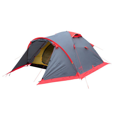 Намет Tramp Mountain 3 (V2) сірий/червоний (TRT-023) Намет Tramp Mountain 3 (V2) сірий/червоний (TRT-023)