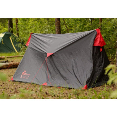 Намет Tramp Sputnik 2 (V2) сірий/червоний (TRT-047.08)