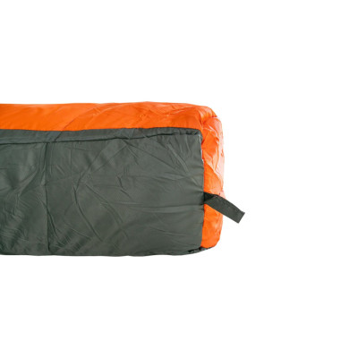 Спальний мішок Tramp Fjord Compact кокон помаранч/сірий 200/80-50, Лівий Спальний мішок Tramp Fjord Compact кокон помаранч/сірий 200/80-50, Лівий