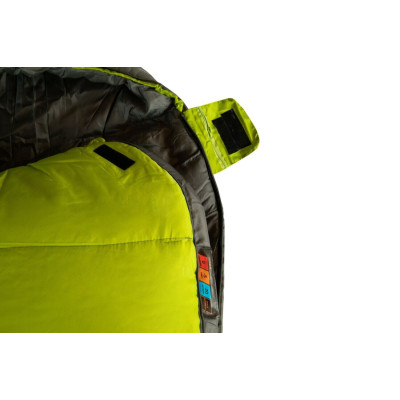 Спальний мішок Tramp Hiker Regular кокон оливковий/сірий 220/80-55, Лівий Спальний мішок Tramp Hiker Regular кокон оливковий/сірий 220/80-55, Лівий