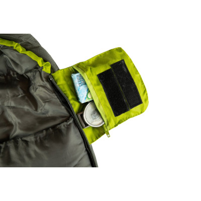 Спальний мішок Tramp Hiker Regular кокон оливковий/сірий 220/80-55, Правий Спальний мішок Tramp Hiker Regular кокон оливковий/сірий 220/80-55, Правий