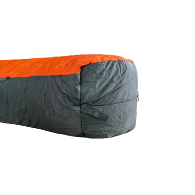 Спальний мішок Tramp Oimyakon Regular кокон помаранч/сірий 225/80-55, Правий