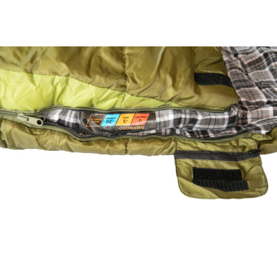 Спальний мішок Tramp Sherwood Regular ковдра темно-оливковий/сірий 220/80, Лівий Спальний мішок Tramp Sherwood Regular ковдра темно-оливковий/сірий 220/80, Лівий