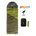 Спальний мішок Tramp Sherwood Regular ковдра темно-оливковий/сірий 220/80, Правий