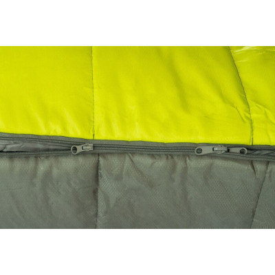 Спальний мішок Tramp Voyager Long кокон оливковий/сірий 230/90-55, Лівий Спальний мішок Tramp Voyager Long кокон оливковий/сірий 230/90-55, Лівий