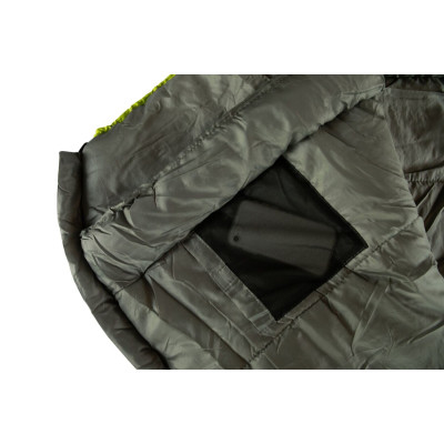 Спальний мішок Tramp Voyager Regular кокон оливковий/сірий 220/80-55, Лівий Спальний мішок Tramp Voyager Regular кокон оливковий/сірий 220/80-55, Лівий