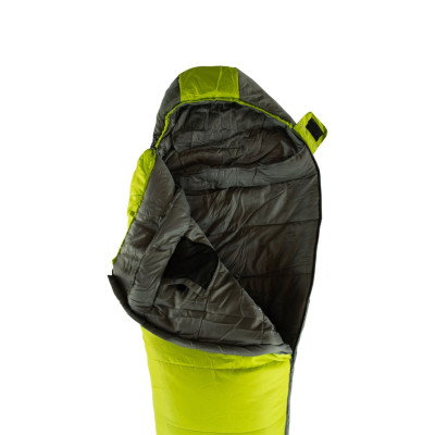 Спальний мішок Tramp Voyager Regular кокон оливковий/сірий 220/80-55, Правий Спальний мішок Tramp Voyager Regular кокон оливковий/сірий 220/80-55, Правий