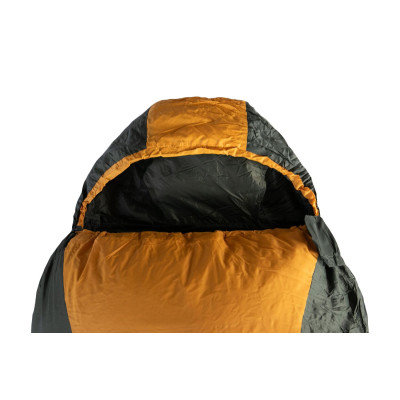 Спальний мішок Tramp Windy Light кокон жовтий/сірий 220/80-55, Правий Спальний мішок Tramp Windy Light кокон жовтий/сірий 220/80-55, Правий