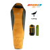 Спальний мішок Tramp Windy Light кокон жовтий/сірий 220/80-55, Правий Спальний мішок Tramp Windy Light кокон жовтий/сірий 220/80-55, Правий