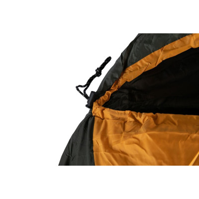 Спальний мішок Tramp Windy Light кокон жовтий/сірий 220/80-55, Правий Спальний мішок Tramp Windy Light кокон жовтий/сірий 220/80-55, Правий