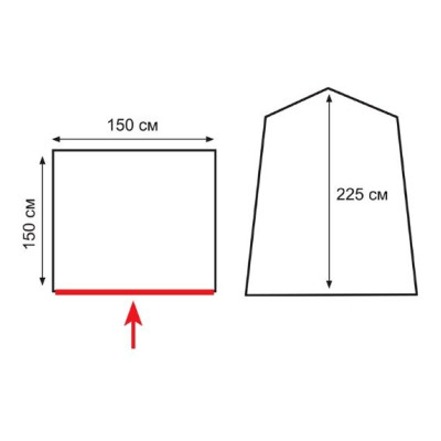 Тент Totem Privat (душ/туалет)