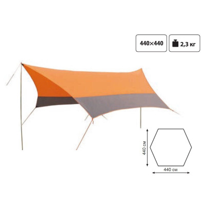 Тент зі стійками Tramp Lite Tent orange Тент зі стійками Tramp Lite Tent orange