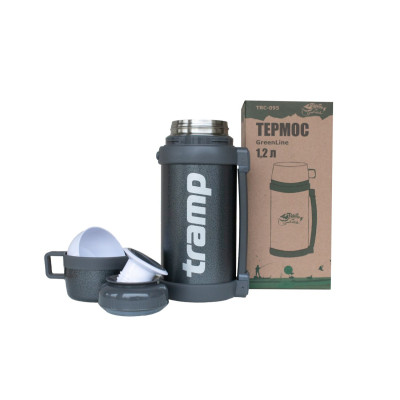Термос TRAMP Greenline 1.2 л, Зелений Термос TRAMP Greenline 1.2 л, Зелений