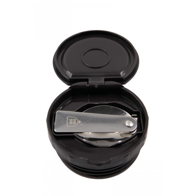 Термос TRAMP з широким горлом 800 мл в чохлі, Синій Термос TRAMP з широким горлом 800 мл в чохлі, Синій