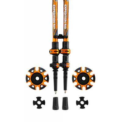 Трекінгові палиці Tramp Expedition 140 Alu 7075 чорні (пара) Трекінгові палиці Tramp Expedition 140 Alu 7075 чорні (пара)